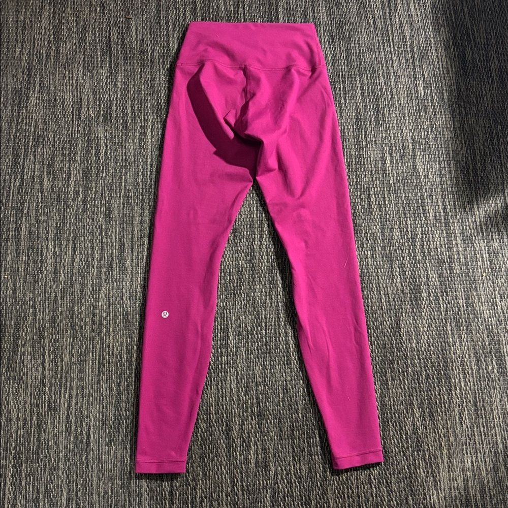 Lululemon Wunder Train legging Contour Fit High-Rise Tight 28" Magenta Purple - Picture 2 of 6
